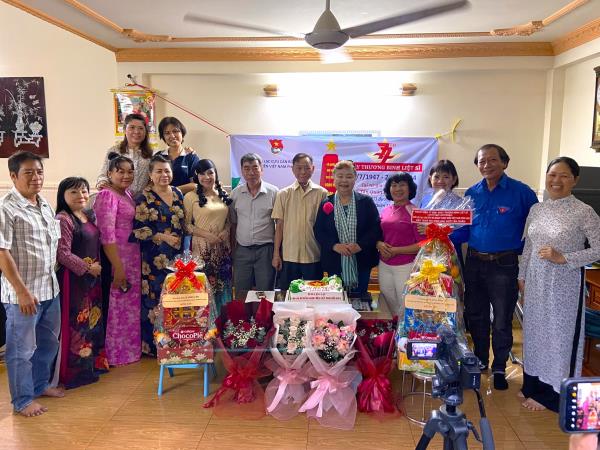 Ban Liên lạc Cựu Cán bộ Đoàn Thanh niên Việt Nam phía Nam – Kỷ niệm 77 năm Ngày Thương binh Liệt sĩ (27/7/1947 - 27/7/2024).
