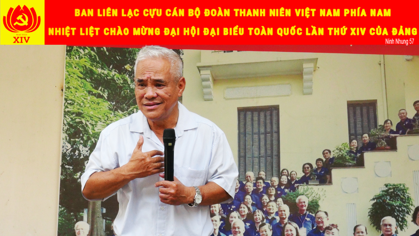 CỰU CÁN BỘ ĐOÀN PHÍA NAM HƯỚNG VỀ ĐẠI HỘI ĐẢNG LẦN THỨ XIV