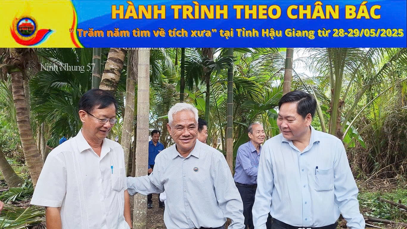 “ HÀNH TRÌNH THEO CHÂN BÁC-TRĂM NĂM TÌM LẠI TÍCH XƯA”